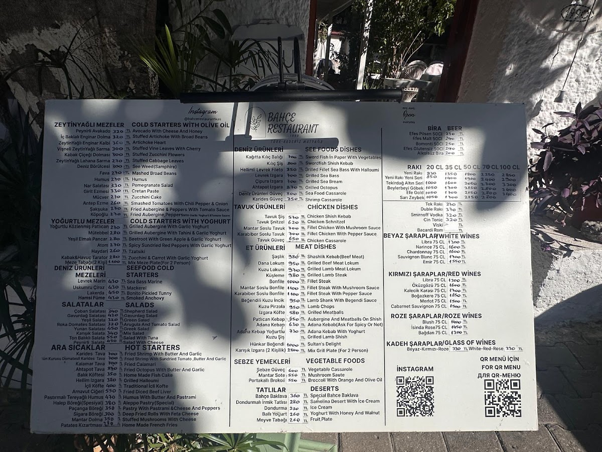 Menu Bahce Restaurant-2