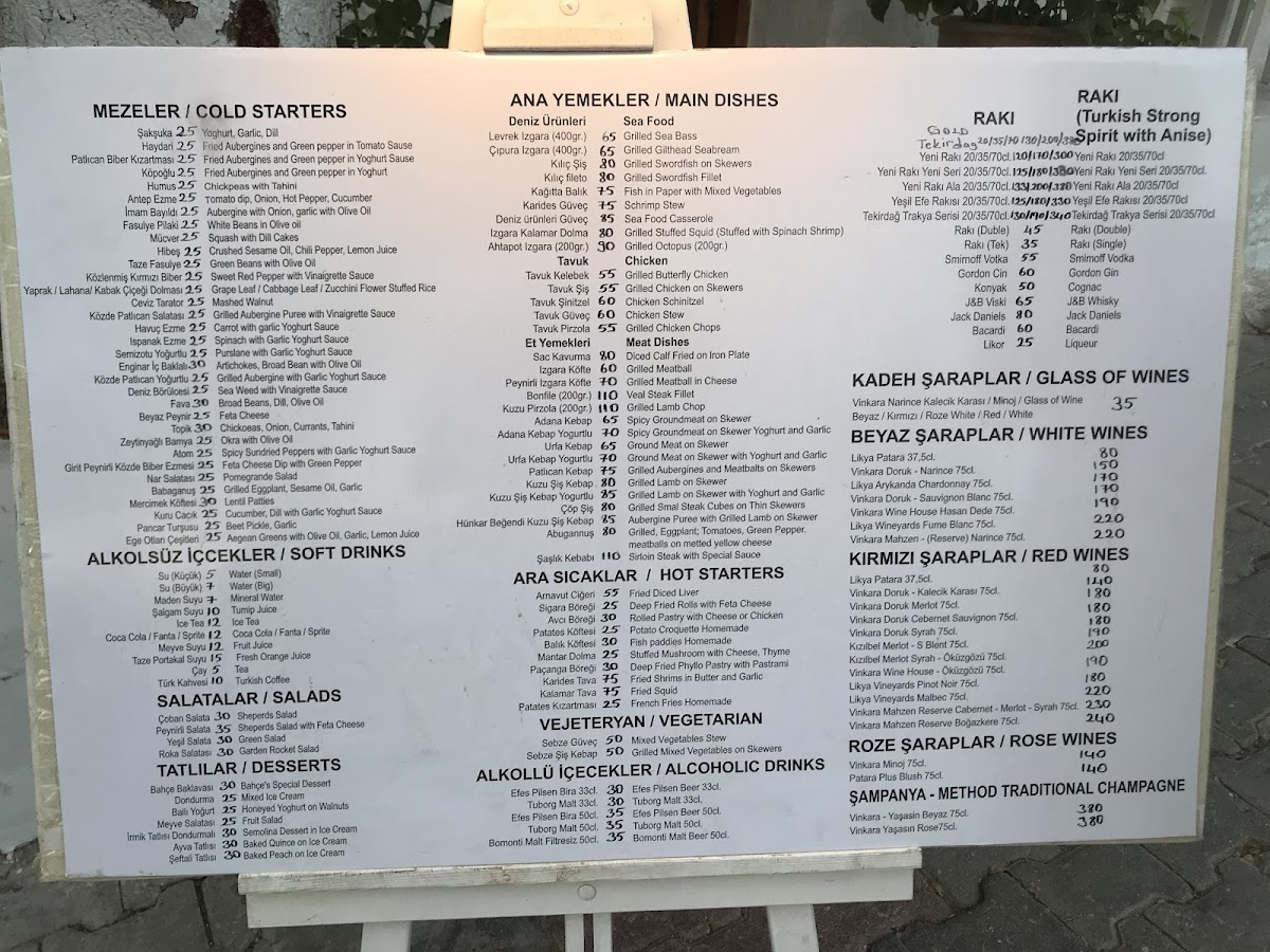 Menu Bahce Restaurant-4