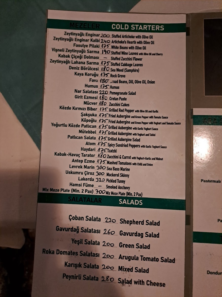 Menu Bahce Restaurant-5